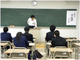 松江会場 数学系講義の様子 松江会場 数学系講義の様子